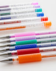 Essence Gel Pen 6 Scented Glitter Color w/ Cushion Grip