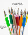 Essence Gel Pen 24 Scented Glitter Neon Metalllic Color