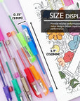 Essence Gel Pen 24 Scented Glitter Neon Metalllic Color