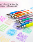 Essence Gel Pen 24 Scented Glitter Neon Metalllic Color
