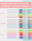 Essence Gel Pen 24 Scented Glitter Neon Metalllic Color