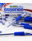 Essence Gel Pen Blue w/ Cushion Grip (12/Box)