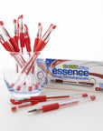 Essence Gel Pen Red w/ Cushion Grip (12/Box)
