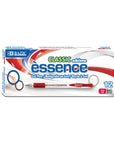 Essence Gel Pen Red w/ Cushion Grip (12/Box)
