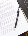 GR8 Black FUSE Tech Oil-Gel Ink Pen w/ Rubberized Barrel (3/Pack)