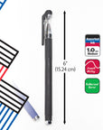 GR8 Asst. Color FUSE Tech Ink Pen w/ Rubberized Barrel (3/Pack)