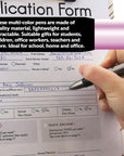 Satin Top 4-Color Pen w/ Cushion Grip (2/Pack)
