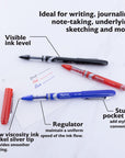 Royal Assorted Color Rollerball Pen (3/Pack)