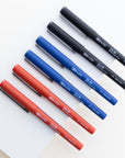 Callum Black Needle-Tip Rollerball Pen w/ Jumbo Ink Tank (2/Pack)