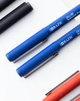 Callum Blue Needle-Tip Rollerball Pen w/ Jumbo Ink Tank (2/Pack)
