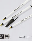 Nova Black Color Stick Pen (12/Pack)