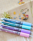 2-In-1 Mechanical Pencil & 4-Fashion Color Pen w/ Cushion Grip