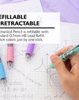 2-In-1 Mechanical Pencil & 4-Fashion Color Pen w/ Grip