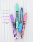 2-In-1 Mechanical Pencil & 4-Fashion Color Pen w/ Cushion Grip
