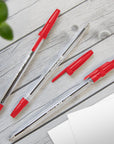 Pure Red Stick Pen (12/pack)