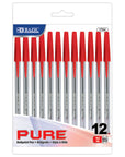 Pure Red Stick Pen (12/pack)