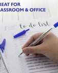 Pure Blue Stick Pen (12/Pack)