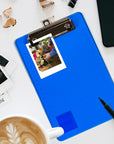 Plastic Clipboard Memo Size w/ Low Profile Clip