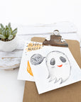 Hardboard Clipboard w/ Sturdy Spring Clip - Memo Size