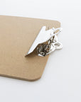 Hardboard Clipboard w/ Sturdy Spring Clip - Memo Size