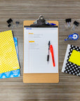 Hardboard Clipboard w/ Sturdy Spring Clip - Legal Size
