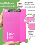 Plastic Clipboard Standard Size w/ Low Profile Clip
