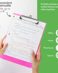 Plastic Clipboard Standard Size w/ Low Profile Clip
