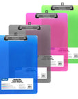 Plastic Clipboard Standard Size w/ Low Profile Clip