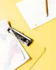 Standard Size Clear Plastic Clipboard w/ Low Profile Clip