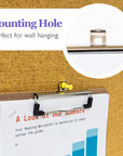 Hardboard Clipboard Standard Size w/ Low Profile Clip