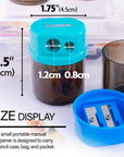 Owen Dual Hole Sharpener w/ Round Receptacle (2/Pack)