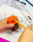 Owen Dual Hole Sharpener w/ Round Receptacle