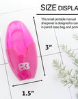 Noah Oval Sharpener w/ Receptacle (3/Pack)