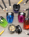 Quinn Dual Hole Sharpener w/ Diamond Receptacle