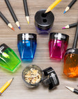 Quinn Dual Hole Sharpener w/ Diamond Receptacle