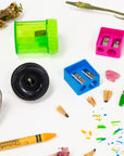 Dual Blade 2 Sharpener + 2 Round Receptacle Sharpener