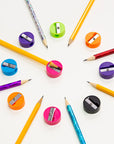 Luna Round Pencil Sharpener (12/Pack)