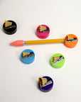 Luna Round Pencil Sharpener (12/Pack)
