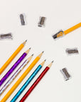 Single Hole Metal Pencil Sharpener (6/Pack)