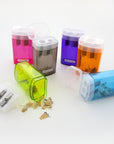 Victor Dual Hole Sharpener w/ Lid & Receptacle (BULK)