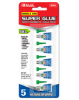 Super Glue Gel 0.017 oz (0.5g)(5/Pack)