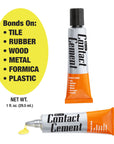 Contact Cement Adhesive 1 FL OZ (30 mL)