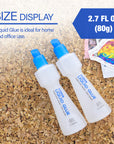 Clear Glue 2.7 FL OZ (80 mL)(2/Pack)
