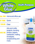 White Glue Jumbo 7 5/8 FL OZ (225 mL)