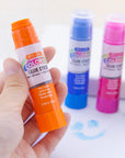 Glue Stick Washable 4 Colored 0.28 oz (8g)