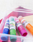 Glue Stick Washable 4 Colored 0.28 oz (8g)