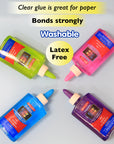 Clear Washable School Glue Color 5 FL OZ (147 mL)