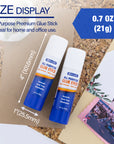 Glue Stick Premium 0.7 oz (21g)(2/Pack)