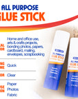 Glue Stick Premium 0.7 oz (21g)(2/Pack)
