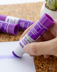 Glue Stick Washable Disappearing Purple 0.28 oz (12 Sticks)